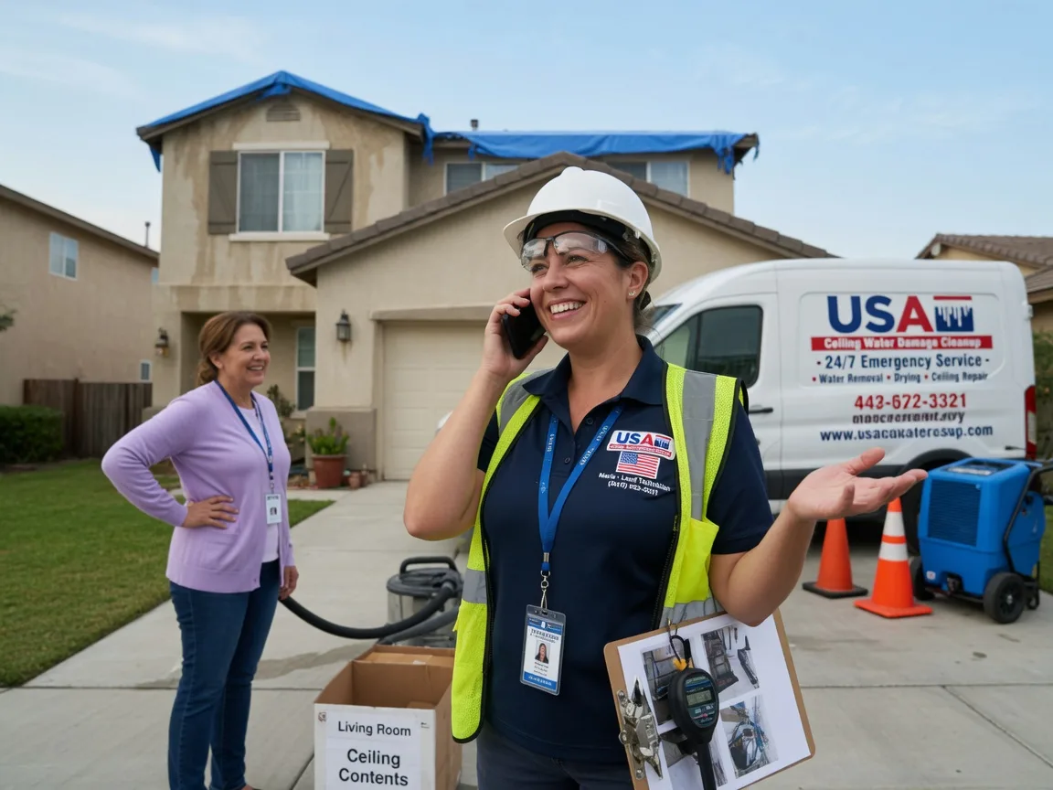 Ceiling Water Damage Restoration Gruetli Laager, TN FAQs